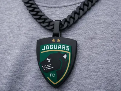 MI Jags Pendant on chain