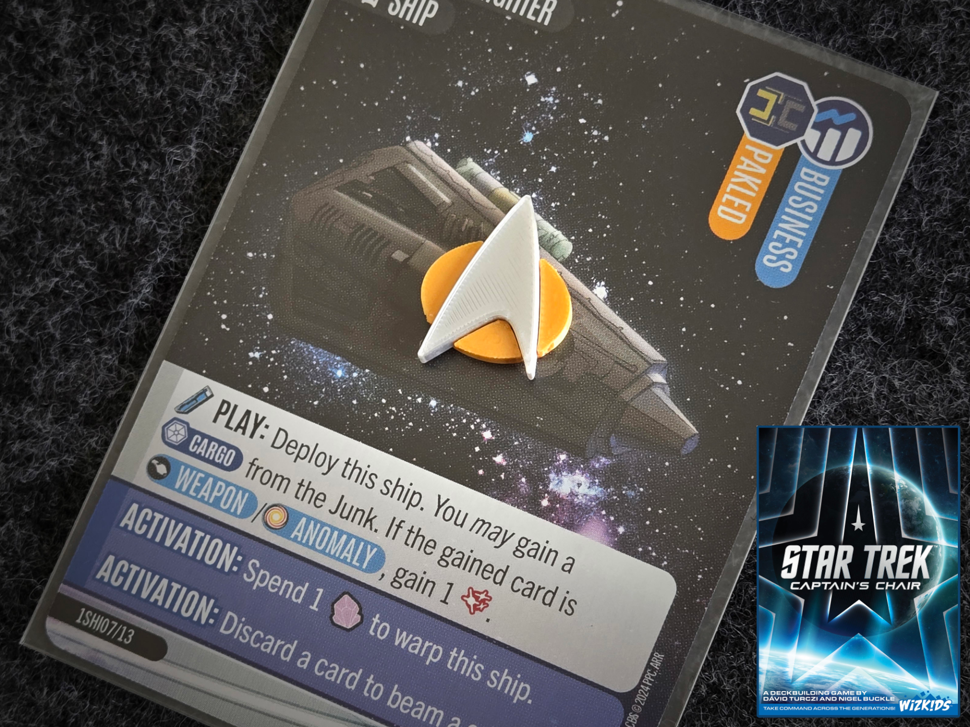 Star Trek: Captain's Chair - Badge Exhaust Tokens