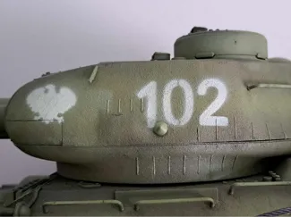 T-34-85 Rudy 1/16 markings stencil