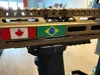 Brazilian Flag M-LOK Slot Insert (Multi-Color)