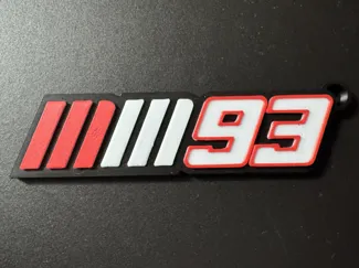 Marc Márquez Keychain - no AMS