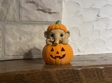 Accesorio de iluminación decorativa: Mammoth GlowPaws Tealight Holder Pumpkin — vista de referencia 3