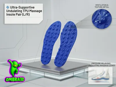 Perforated TPU Massage Insole (Left & Right)