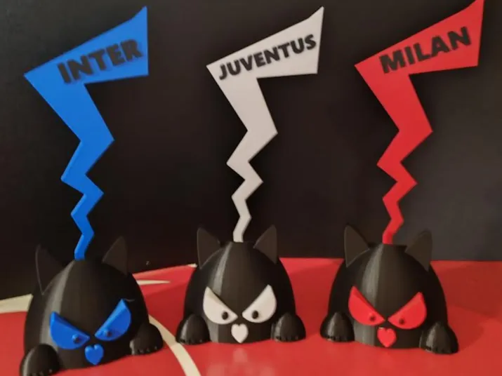 Inter gatto adorabile porta spazzolino e altro