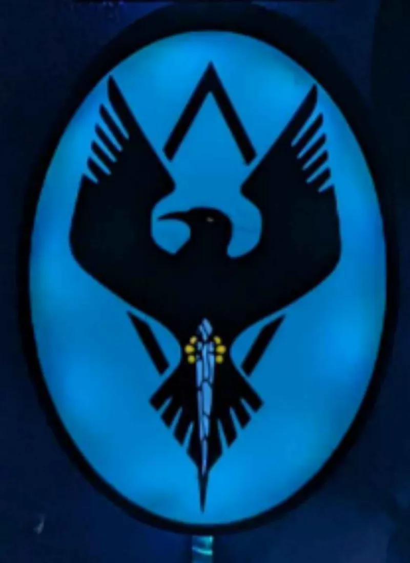 Snow Raven Light Box