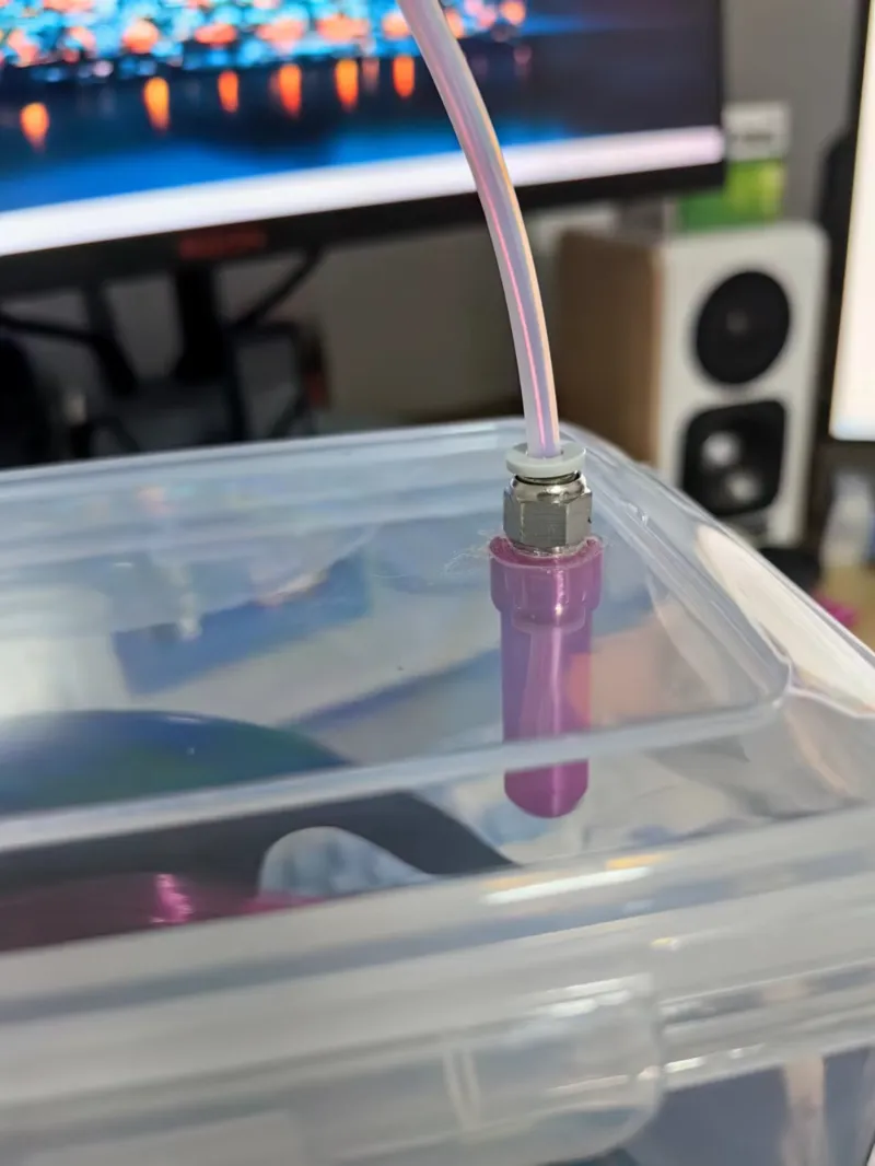 干燥箱铁氟龙管头收纳器（PTFE tube head storage organizer）