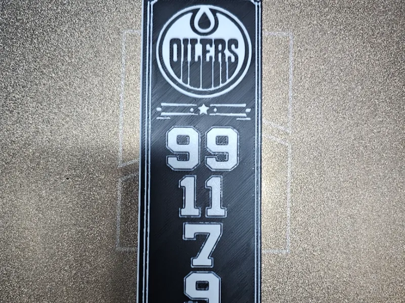 Bookmark - Retro Oilers