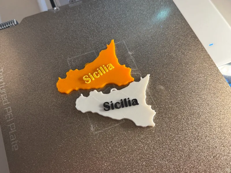 Sicilia portachiavi - AMS