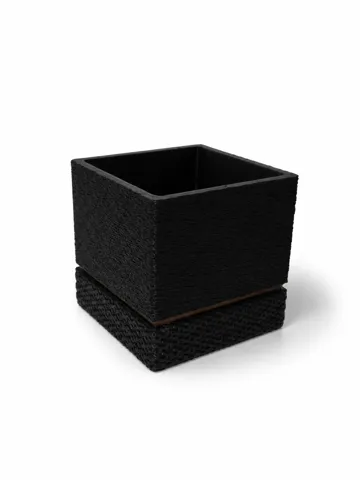 Maceta decorativa: Rocca Vase – Modern Textured Succulent Planter — vista de referencia 3