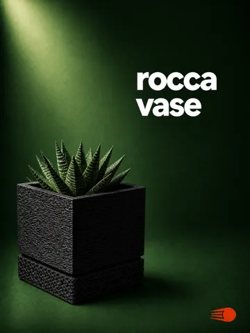 Maceta decorativa: Rocca Vase – Modern Textured Succulent Planter — vista de referencia 2