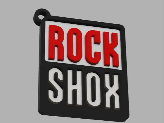 Rock Shox keychain