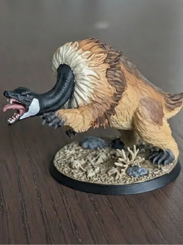 Estante o repisa: Fowlbear - DnD Mini (50mm) — vista de referencia 2