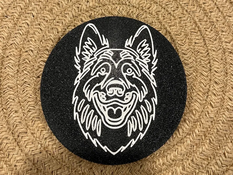 German Shepherd Coaster