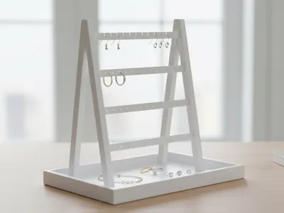 Minimalist Frame Display Earring Stand Organizer