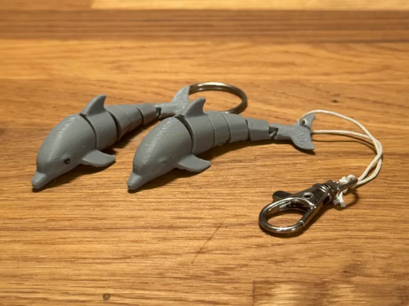 Flexi Delfin / Schlüsselanhänger 