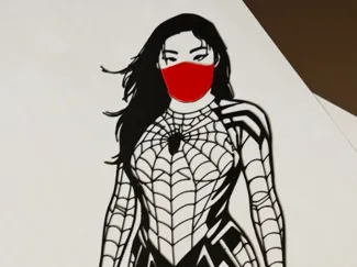 Silk - Cindy Moon - Spiderman Fan Wall Art