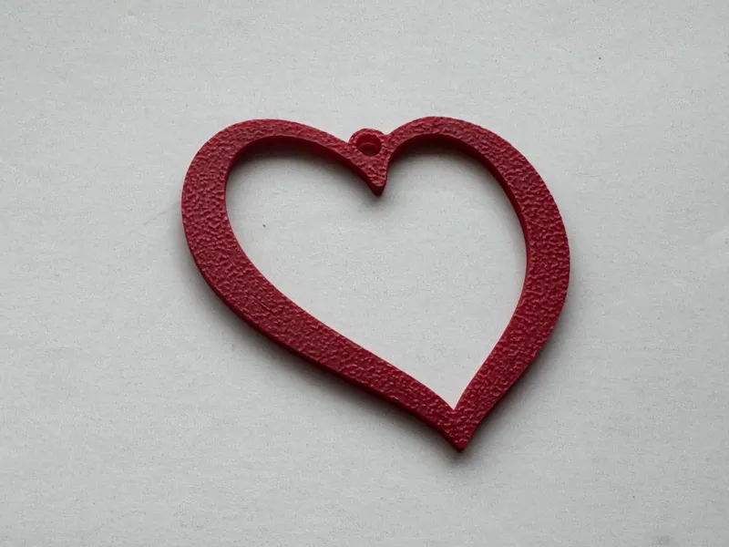 Heart keychain