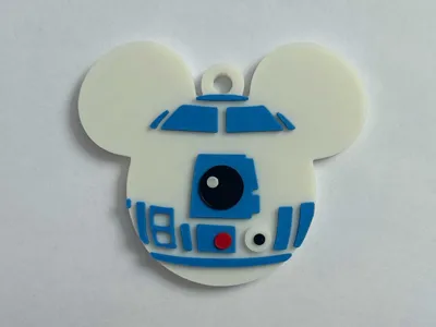 Keychain/Christmas tree ornament - R2-D2