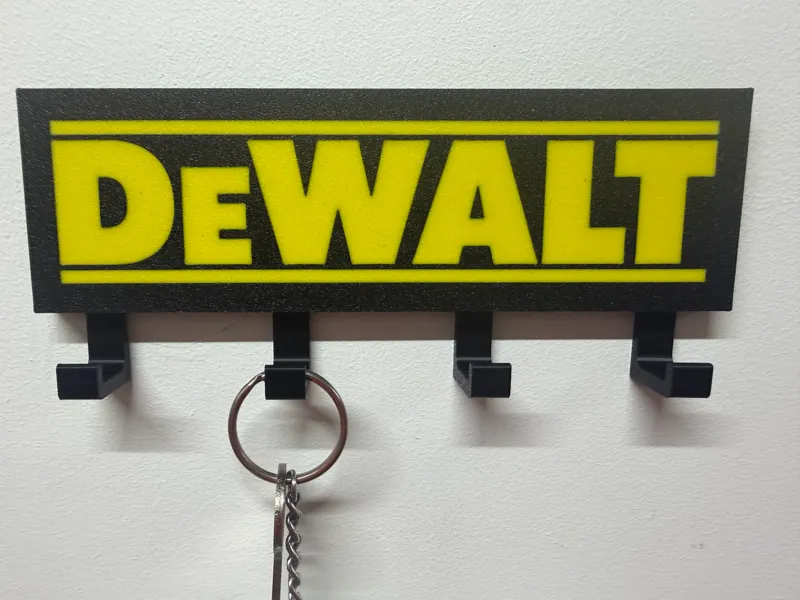 Porte-clé mural dewalt