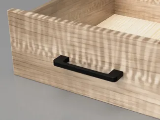Cabinet door handle (parametric)