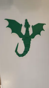 Gabarit dragon articulé posable — photo 5