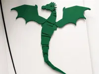 Gabarit dragon articulé posable — photo 1