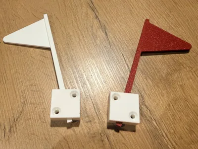 Obstacle flags for Hobbyhorse jump
