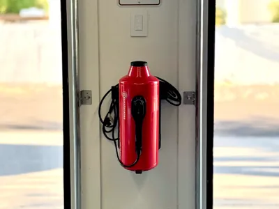 Adam's Air Cannon Wall Mount