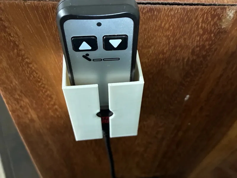 Mattress Firm corded remote holder