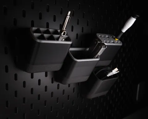 Skadis Pockets / Bins / Tool holder view 4