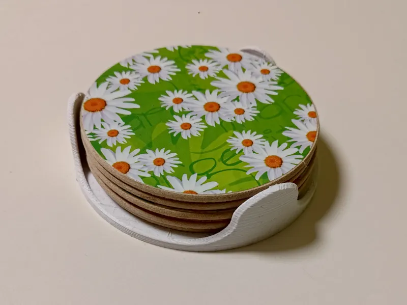 Round Coaster Holder