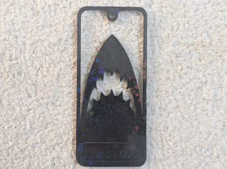 Shark Jaws Bookmark. Custom Name