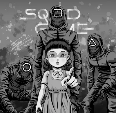 Squid Game HueForge