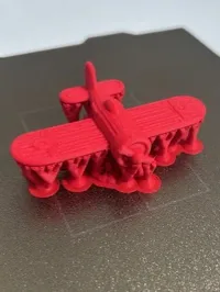 Avion miniature style 2D converti en 3D — photo 3