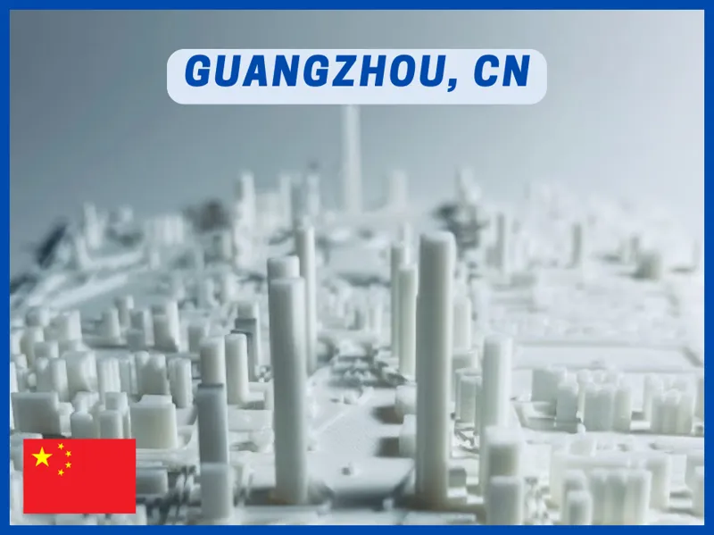 Guangzhou, China (广州市) - Tiny 3D City