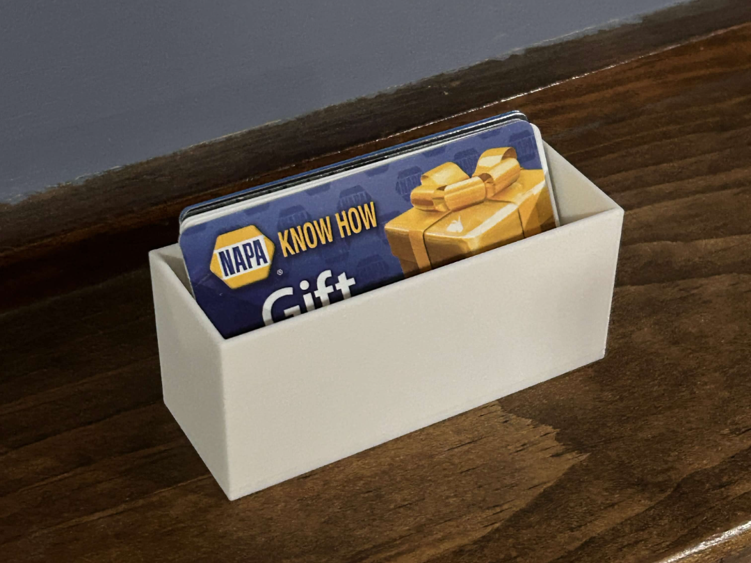 Simple Gift Card Container