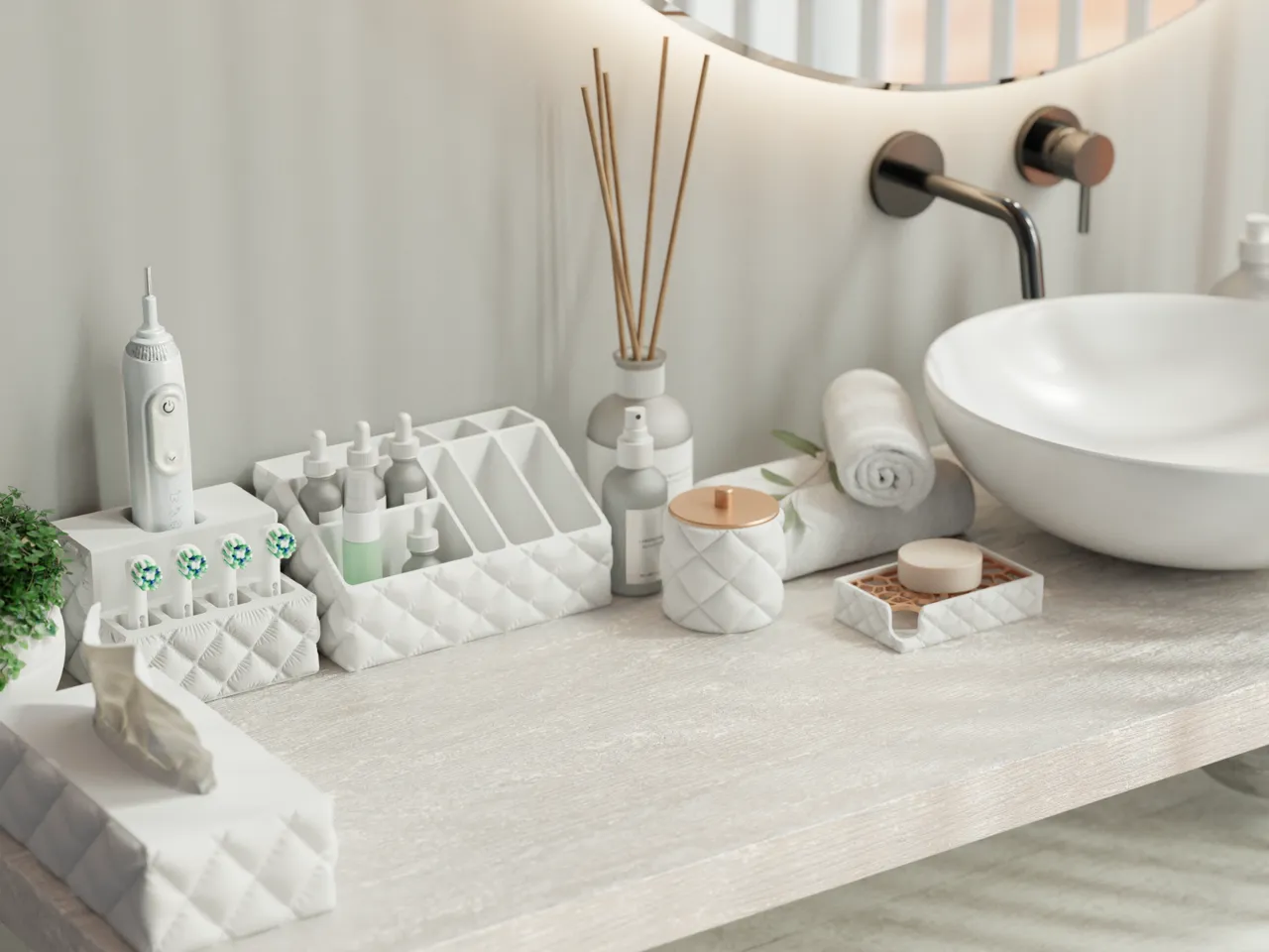 MakeUp Organizer (Inflated Bathroom Set) view 3