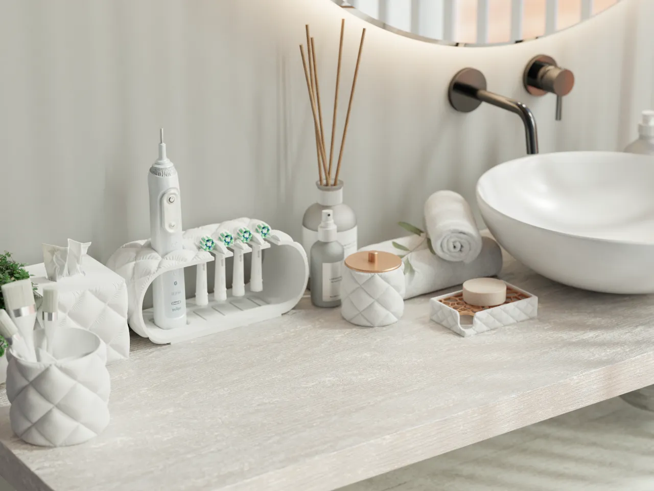 MakeUp Organizer (Inflated Bathroom Set) view 4