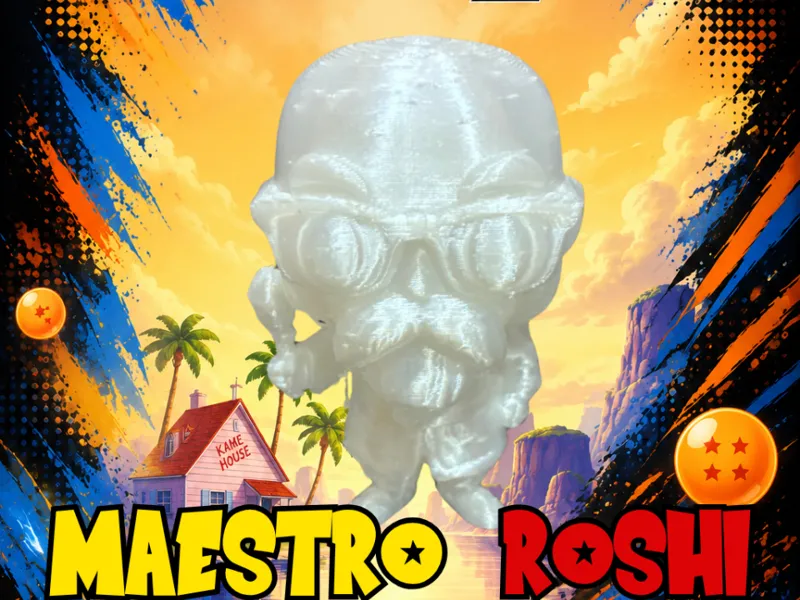 MAESTRO ROSHI- DRAGON BALL FUNKO POP KINDER JOY