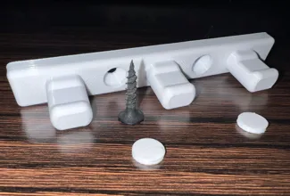 A simple key hanger