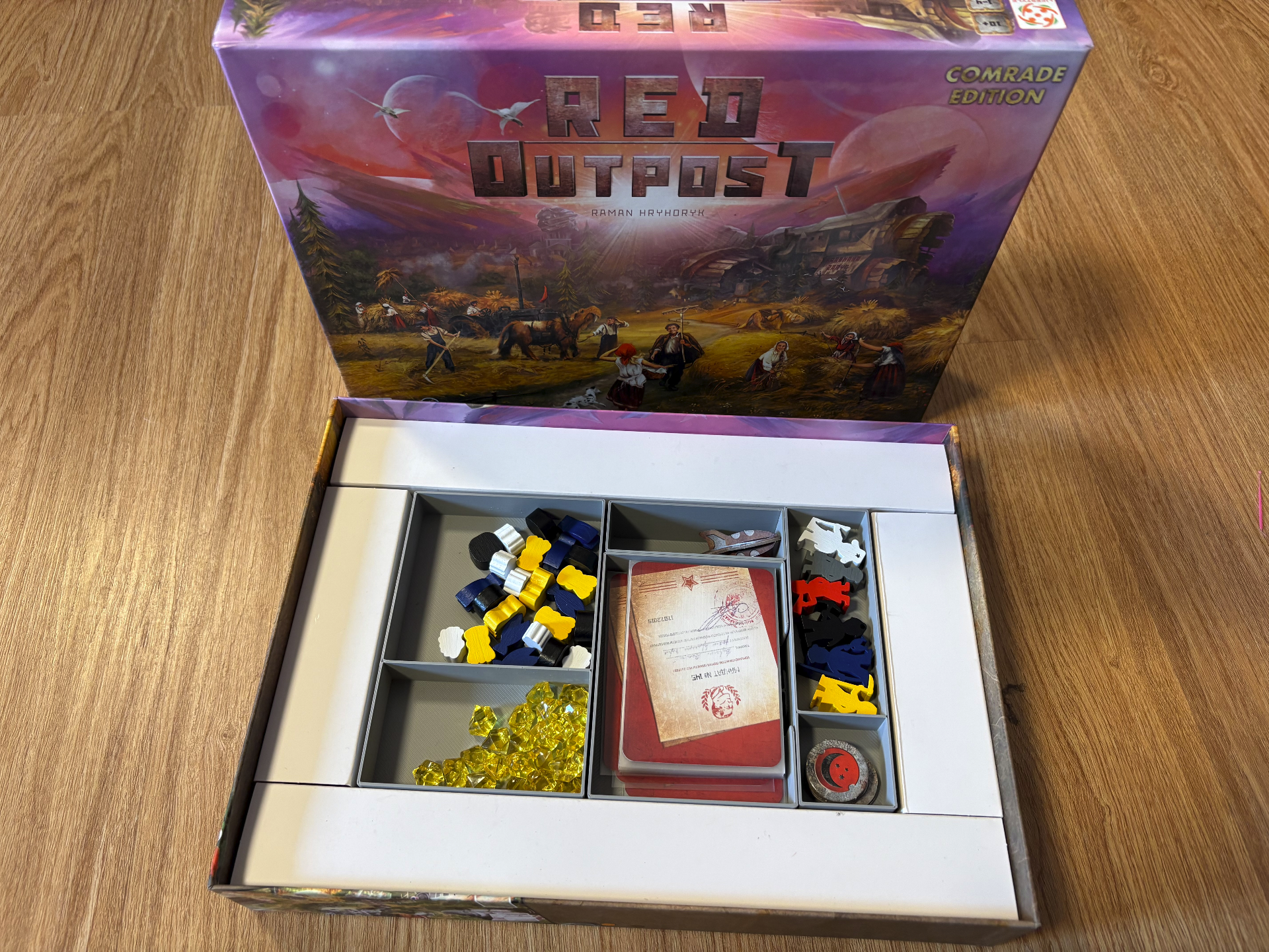 Red Outpost Comrade Edition Insert