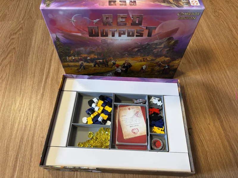 Red Outpost Comrade Edition Insert