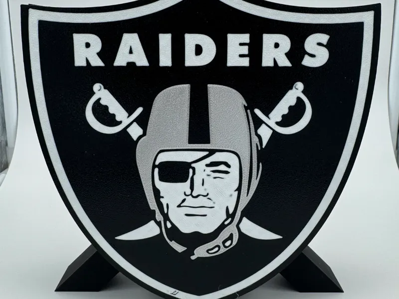 Las Vegas Raiders TV Remote Caddy Man Cave