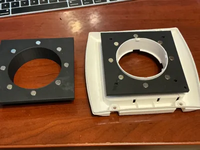 Magnetic Window vent for standard 3" Dryer Hood v1
