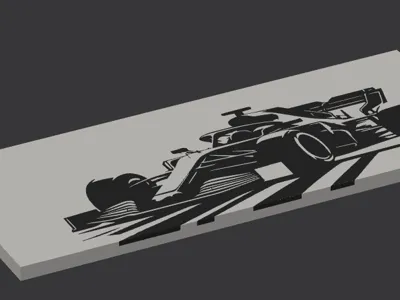 F1 Keychain