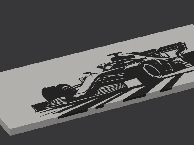 F1 Keychain