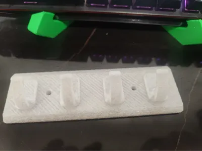Wall-mounted Simple Four-Hook