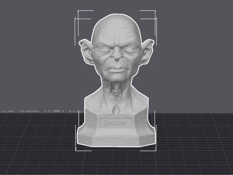 busto Gollum