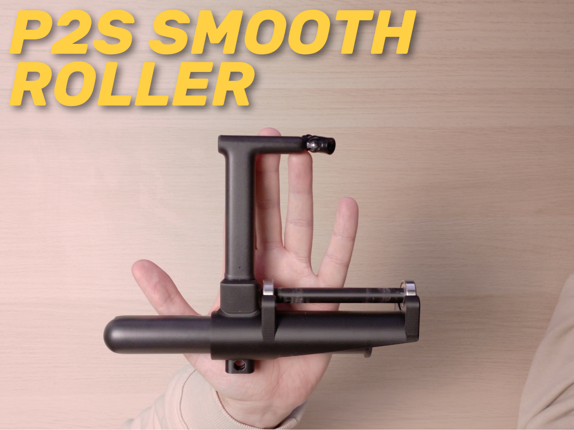 P2S Filament Spool Smooth Roller Mod v1.1