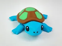 Fin the Turtle Single Color 0.16mm layer 2 walls, 15% infill